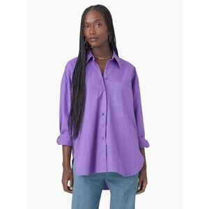 Xirena Sydney Shirt Purple Passion XS NWOT